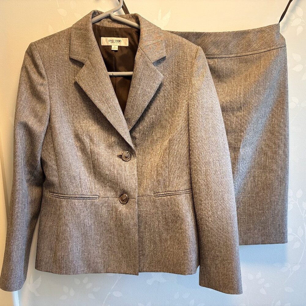 Jones Studio Blazer and Skirt Set - Size 6